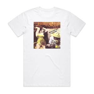 Bob Dylan Knocked Out Loaded 1 Album Cover T-Shirt White Bob Dylan Knocked Out Loaded 1 Album Cover T-Shirt White