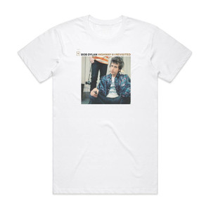 Bob Dylan Highway 61 Revisited 1 Album Cover T-Shirt White