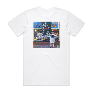 Buldozer Zabranjeno Plakatirati Album Cover T-Shirt White Buldozer Zabranjeno Plakatirati Album Cover T-Shirt White