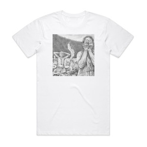 Deathspell Omega Drought Album Cover T-Shirt White Deathspell Omega Drought Album Cover T-Shirt White