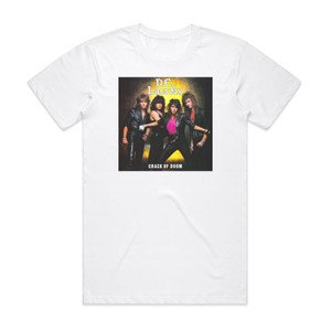 DC Lacroix Crack Of Doom Album Cover T-Shirt White DC Lacroix Crack Of Doom Album Cover T-Shirt White