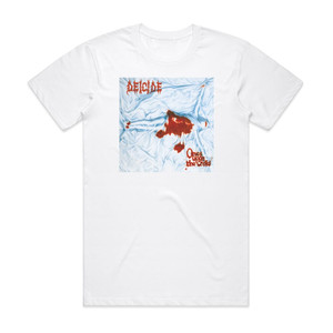 Deicide Once Upon The Cross Album Cover T-Shirt White Deicide Once Upon The Cross Album Cover T-Shirt White