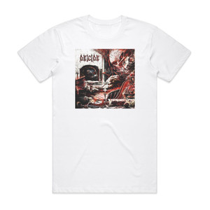 Deicide Overtures Of Blasphemy Album Cover T-Shirt White Deicide Overtures Of Blasphemy Album Cover T-Shirt White