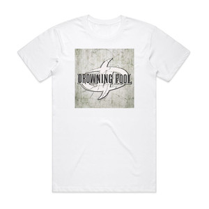 Drowning Pool Drowning Pool Album Cover T-Shirt White Drowning Pool Drowning Pool Album Cover T-Shirt White