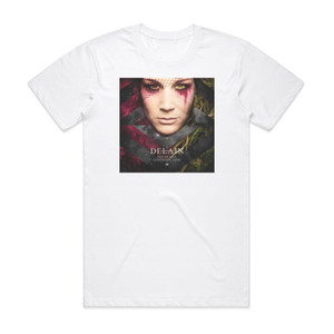 Delain The Human Contradiction Album Cover T-Shirt White Delain The Human Contradiction Album Cover T-Shirt White