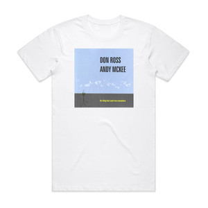 Don Ross The Thing That Came From Somewhere Album Cover T-Shirt White Don Ross The Thing That Came From Somewhere Album Cover T-Shirt White
