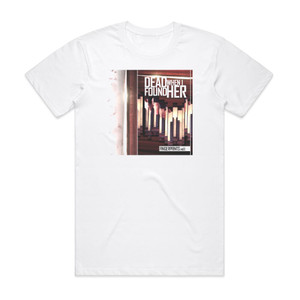 Dead When I Found Her Fingerprints Vol 1 Album Cover T-Shirt White Dead When I Found Her Fingerprints Vol 1 Album Cover T-Shirt White