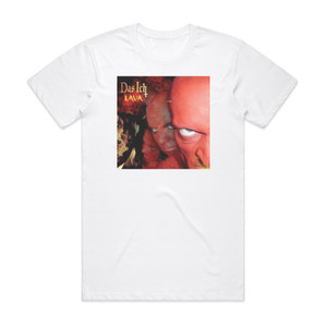 Das Ich Lava Album Cover T-Shirt White Das Ich Lava Album Cover T-Shirt White