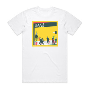 DAAB Daab Album Cover T-Shirt White DAAB Daab Album Cover T-Shirt White