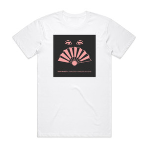 Drab Majesty Completely Careless 2012 2015 Album Cover T-Shirt White Drab Majesty Completely Careless 2012 2015 Album Cover T-Shirt White