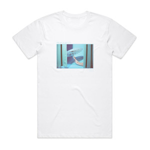 Drab Majesty Oak Wood Album Cover T-Shirt White Drab Majesty Oak Wood Album Cover T-Shirt White