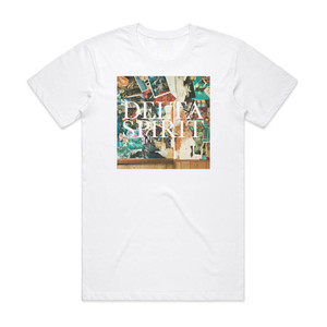 Delta Spirit Delta Spirit Album Cover T-Shirt White Delta Spirit Delta Spirit Album Cover T-Shirt White