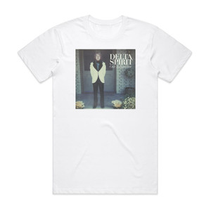 Delta Spirit Ode To Sunshine Album Cover T-Shirt White Delta Spirit Ode To Sunshine Album Cover T-Shirt White