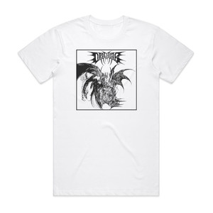 Draghkar World Unraveled Album Cover T-Shirt White Draghkar World Unraveled Album Cover T-Shirt White