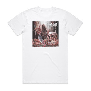 Detritivor Scattered Remnants Album Cover T-Shirt White Detritivor Scattered Remnants Album Cover T-Shirt White