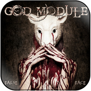 God Module False Face Album Cover Sticker God Module False Face Album Cover Sticker