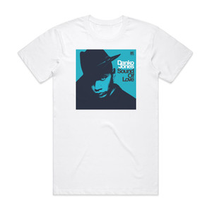 Danko Jones Sound Of Love Album Cover T-Shirt White Danko Jones Sound Of Love Album Cover T-Shirt White