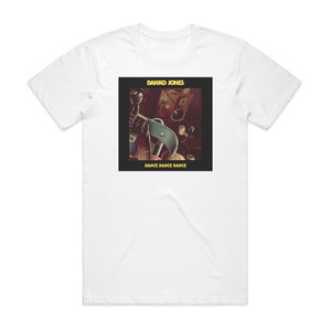 Danko Jones Dance Dance Dance Album Cover T-Shirt White Danko Jones Dance Dance Dance Album Cover T-Shirt White