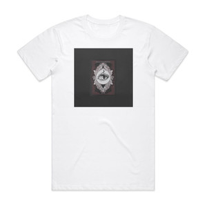Deadthrone Feel Album Cover T-Shirt White Deadthrone Feel Album Cover T-Shirt White