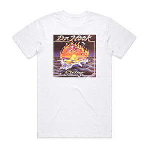 Dr Hook Rising Album Cover T-Shirt White Dr Hook Rising Album Cover T-Shirt White