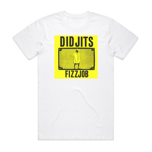 Didjits Fizzjob Album Cover T-Shirt White Didjits Fizzjob Album Cover T-Shirt White