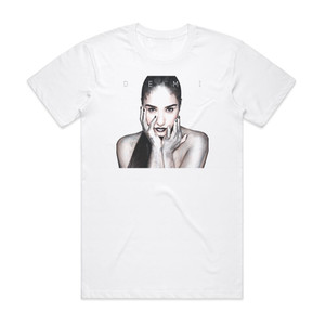 Demi Lovato Demi 2 Album Cover T-Shirt White Demi Lovato Demi 2 Album Cover T-Shirt White