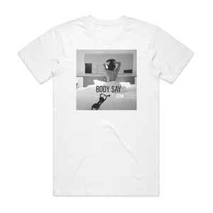 Demi Lovato Body Say Album Cover T-Shirt White Demi Lovato Body Say Album Cover T-Shirt White