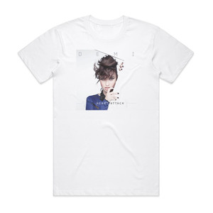 Demi Lovato Heart Attack 1 Album Cover T-Shirt White Demi Lovato Heart Attack 1 Album Cover T-Shirt White