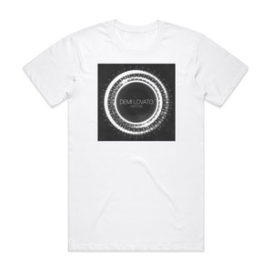 Demi Lovato Anyone Album Cover T-Shirt White Demi Lovato Anyone Album Cover T-Shirt White