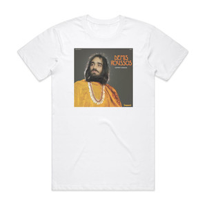Demis Roussos Coffret 3 Disques Album Cover T-Shirt White