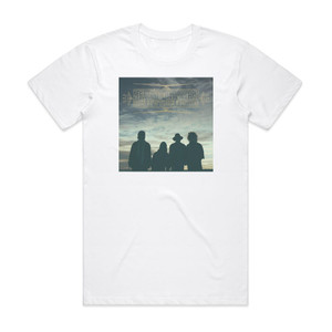 Death Hawks Sun Future Moon Album Cover T-Shirt White Death Hawks Sun Future Moon Album Cover T-Shirt White