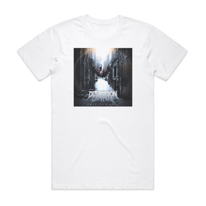 Destruction Of A Rose American Hell Album Cover T-Shirt White Destruction Of A Rose American Hell Album Cover T-Shirt White