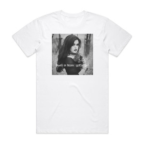 Dwell In Doom Gothic Girl Album Cover T-Shirt White Dwell In Doom Gothic Girl Album Cover T-Shirt White