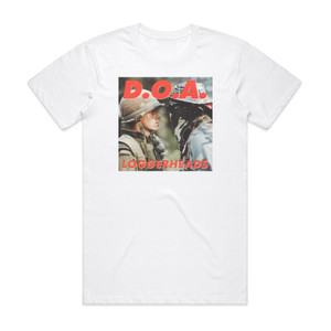 DOA Loggerheads Album Cover T-Shirt White DOA Loggerheads Album Cover T-Shirt White