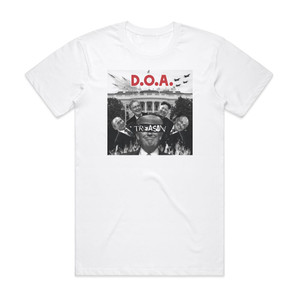 DOA Treason Album Cover T-Shirt White DOA Treason Album Cover T-Shirt White