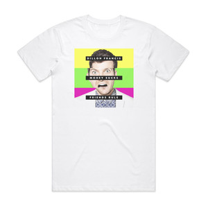 Dillon Francis Money Sucks Friends Rule Album Cover T-Shirt White