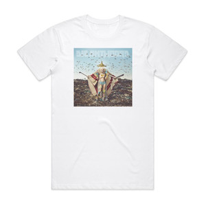 Die Antwoord Mount Ninji And Da Nice Time Kid Album Cover T-Shirt White Die Antwoord Mount Ninji And Da Nice Time Kid Album Cover T-Shirt White