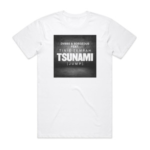 DVBBS Tsunami Album Cover T-Shirt White DVBBS Tsunami Album Cover T-Shirt White