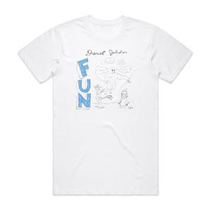 Daniel Johnston Fun Album Cover T-Shirt White