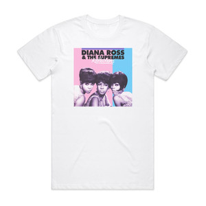 Diana Ross and The Supremes Reflections 1 Album Cover T-Shirt White
