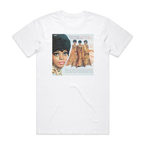 Diana Ross and The Supremes Cream Of The Crop Album Cover T-Shirt White