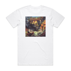 Distant Thunder Welcome The End Album Cover T-Shirt White Distant Thunder Welcome The End Album Cover T-Shirt White