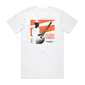 Djeli Moussa Diawara Yasimika Album Cover T-Shirt White Djeli Moussa Diawara Yasimika Album Cover T-Shirt White