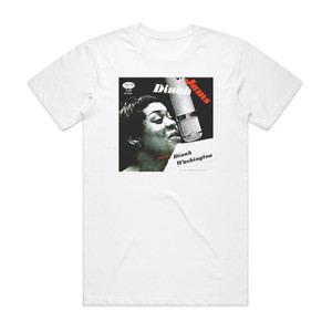 Dinah Washington Dinah Jams Album Cover T-Shirt White Dinah Washington Dinah Jams Album Cover T-Shirt White