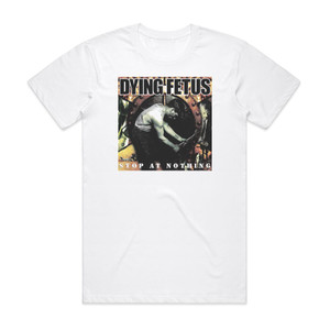 Dying Fetus Infatuation With Malevolence Album Cover T-Shirt White