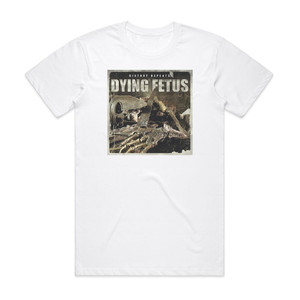 Dying Fetus History Repeats Album Cover T-Shirt White Dying Fetus History Repeats Album Cover T-Shirt White