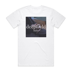 Deepfield Halo Album Cover T-Shirt White Deepfield Halo Album Cover T-Shirt White