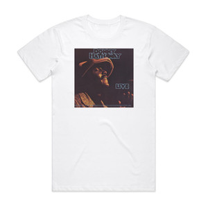 Donny Hathaway Live Album Cover T-Shirt White