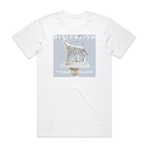 Digitalism Wolves Album Cover T-Shirt White Digitalism Wolves Album Cover T-Shirt White