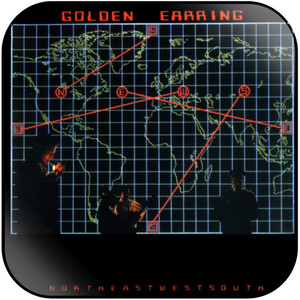 Golden Earring News Album Cover Sticker Golden Earring News Album Cover Sticker